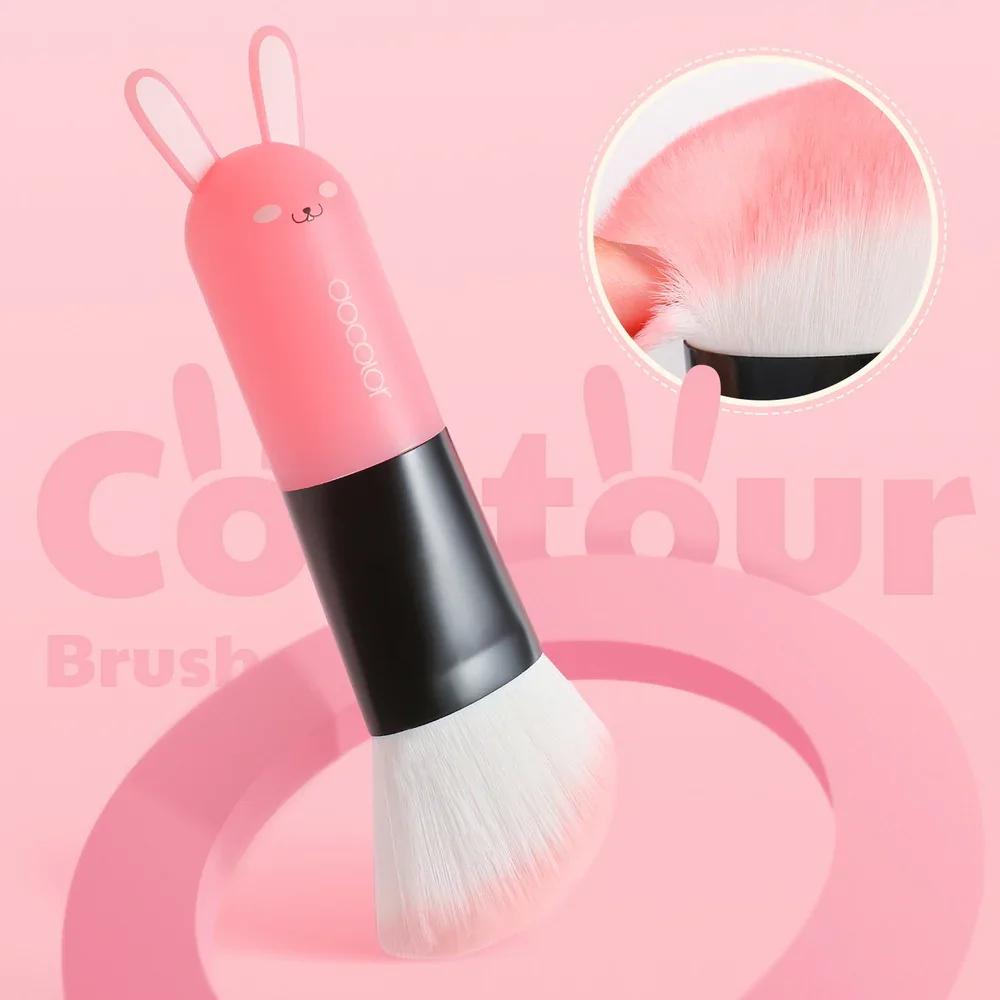 Docolor Blush Makeup Brush Professional Face Foundation Highlighter Cute Pet Loose Powder  Cosmetics Soft Hair Cosmetic Tools