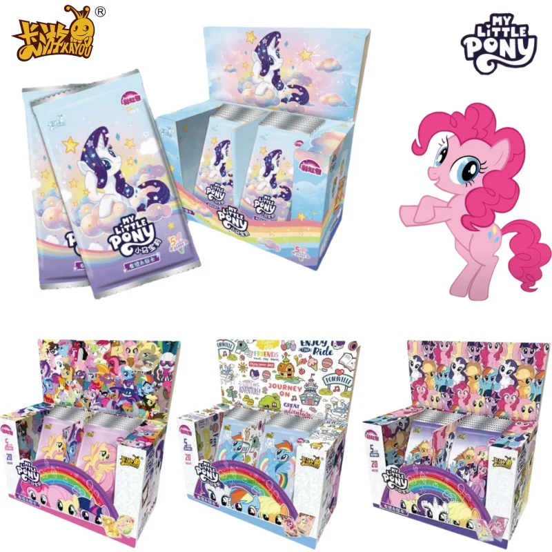 

KAYOU My Little Pony, новые радужные карты дружбы навсегда, выпуск 5, коллекционные карты, товары в стиле аниме, детские подарки