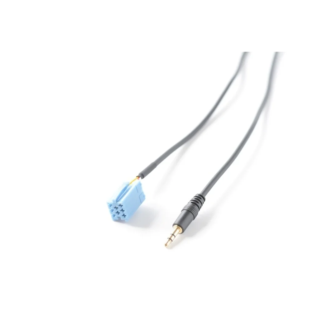 Car Stereo Cable AUX Audio Input Cable Car Audio System Black Seamless Integration With Factory Systems Audio Cable