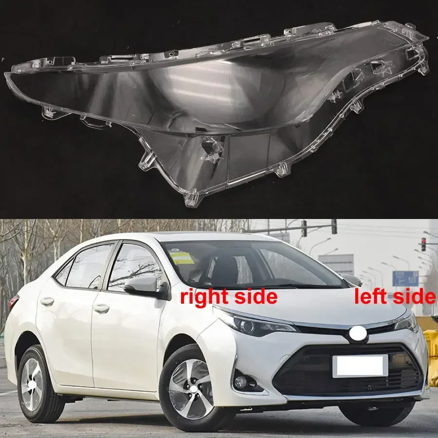 

For Toyota Levin 2017 2018 Front Headlamp Cover Transparent Headlight Shell Lens Plexiglass Replace The Original Lampshade