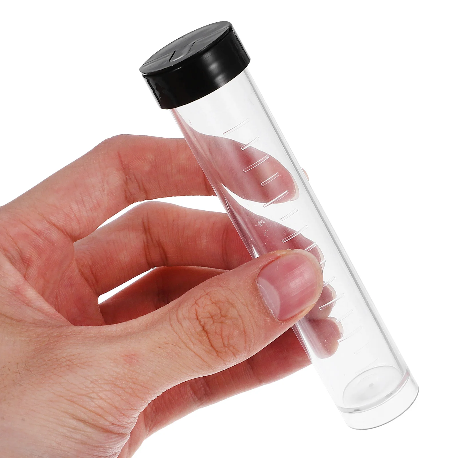 

12Pcs Liquid Sampling Vials 10ml Small Plastic Testing Tubes with Lids Leakproof Compact Sample Storage Bottles