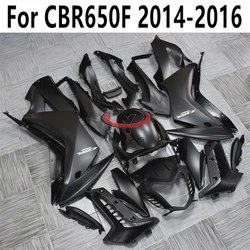 All matte black Motorcycle Bodywork Cowling For CBR650F CBR650 CBR 650F 2014-2015-2016 Full Fairing Kit Customize Injection