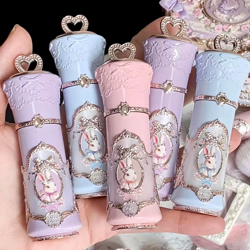 Flower Know Bunny Garden Cloud Lip Cream Liquid Lipstick Cream Matte Milk Tea koreański makijaż długotrwały błyszczyk do ust