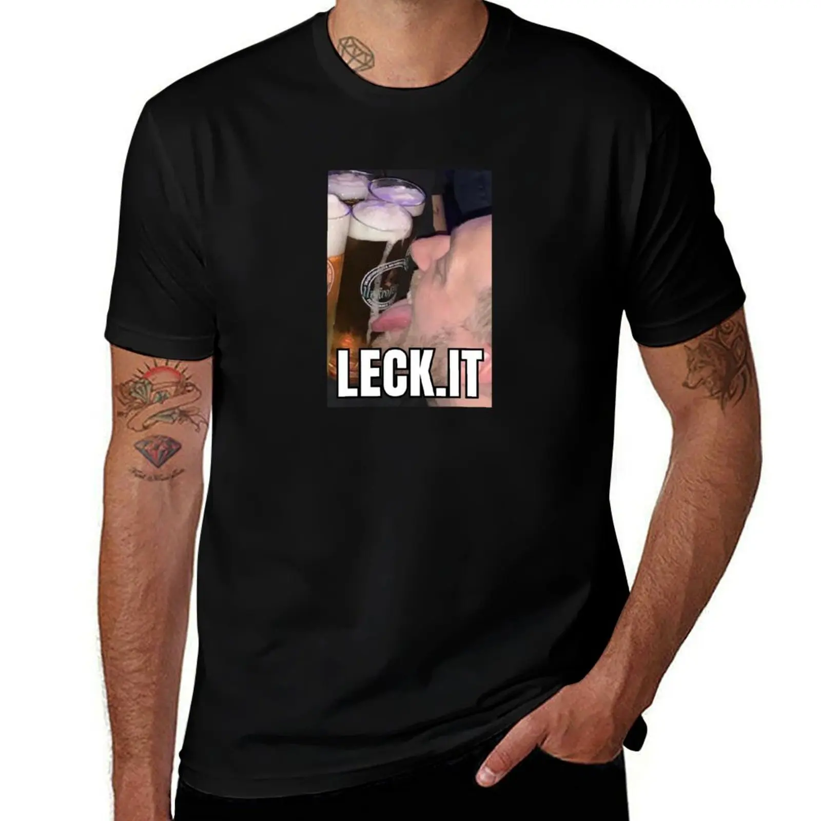 

LECK.IT T-Shirt graphic tee shirt blanks designer shirts korean fashion mens big and tall t shirts