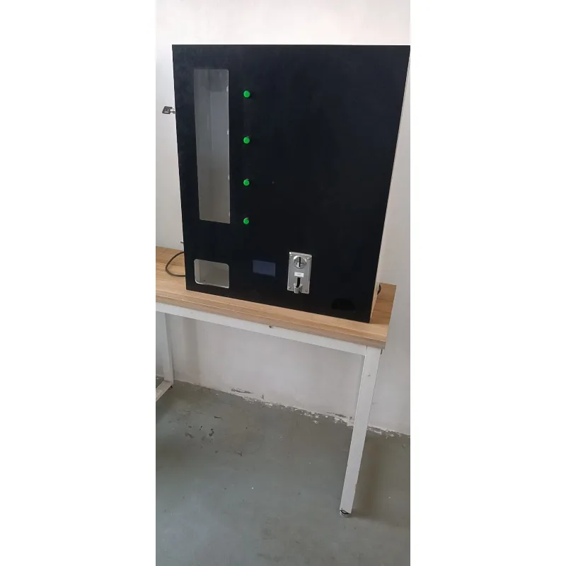 

Automatic Smart Black Color Condom Or Sanitary Napkin Pad Vending Machine With Credit