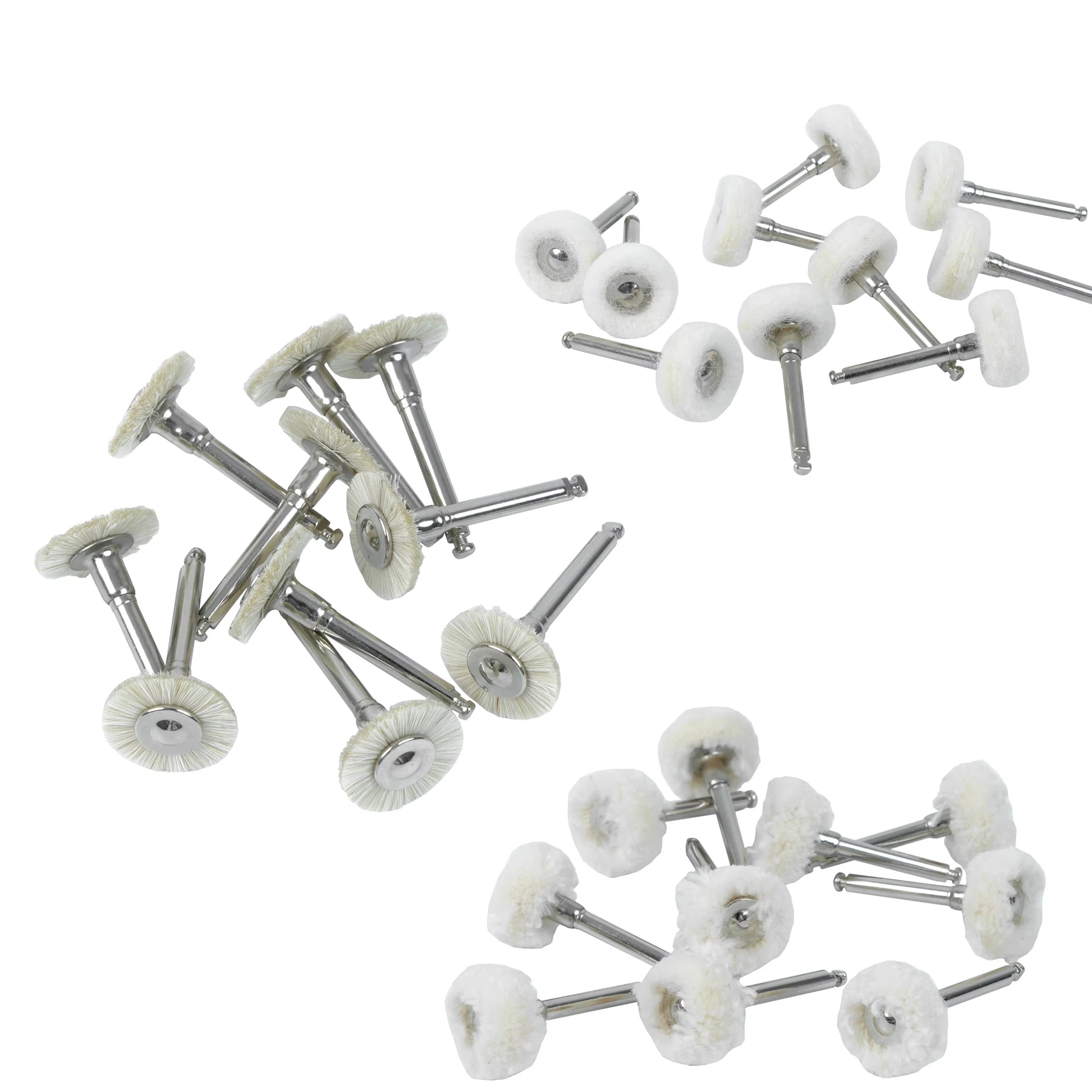 

10 шт., щётка для полировки зубов, диаметр 10 мм