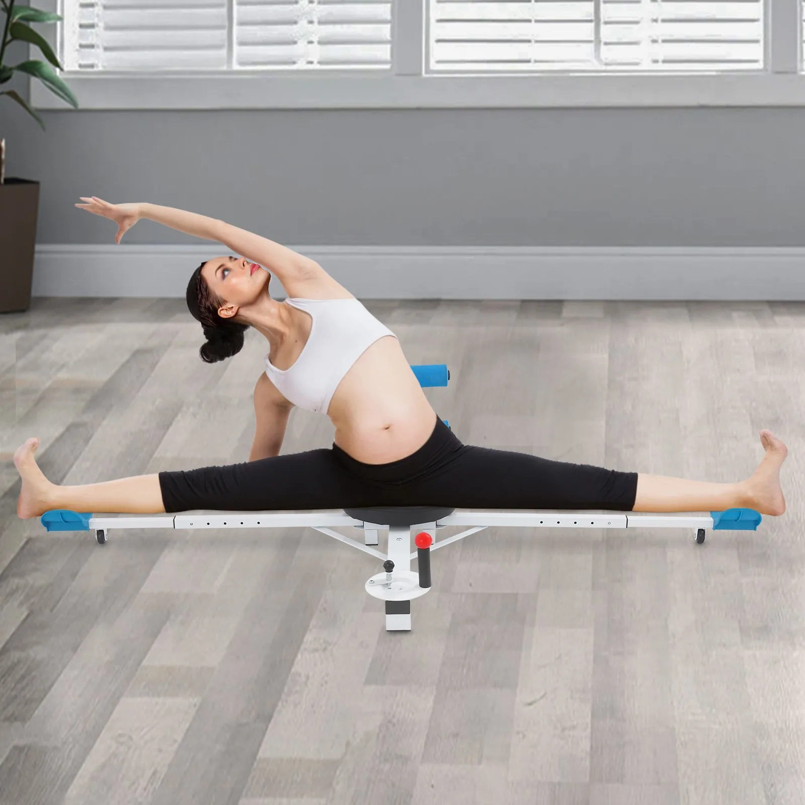 

Safe Splits Training Machine, 5-Level Length Adjustment & 330LB Capacity for Dancers