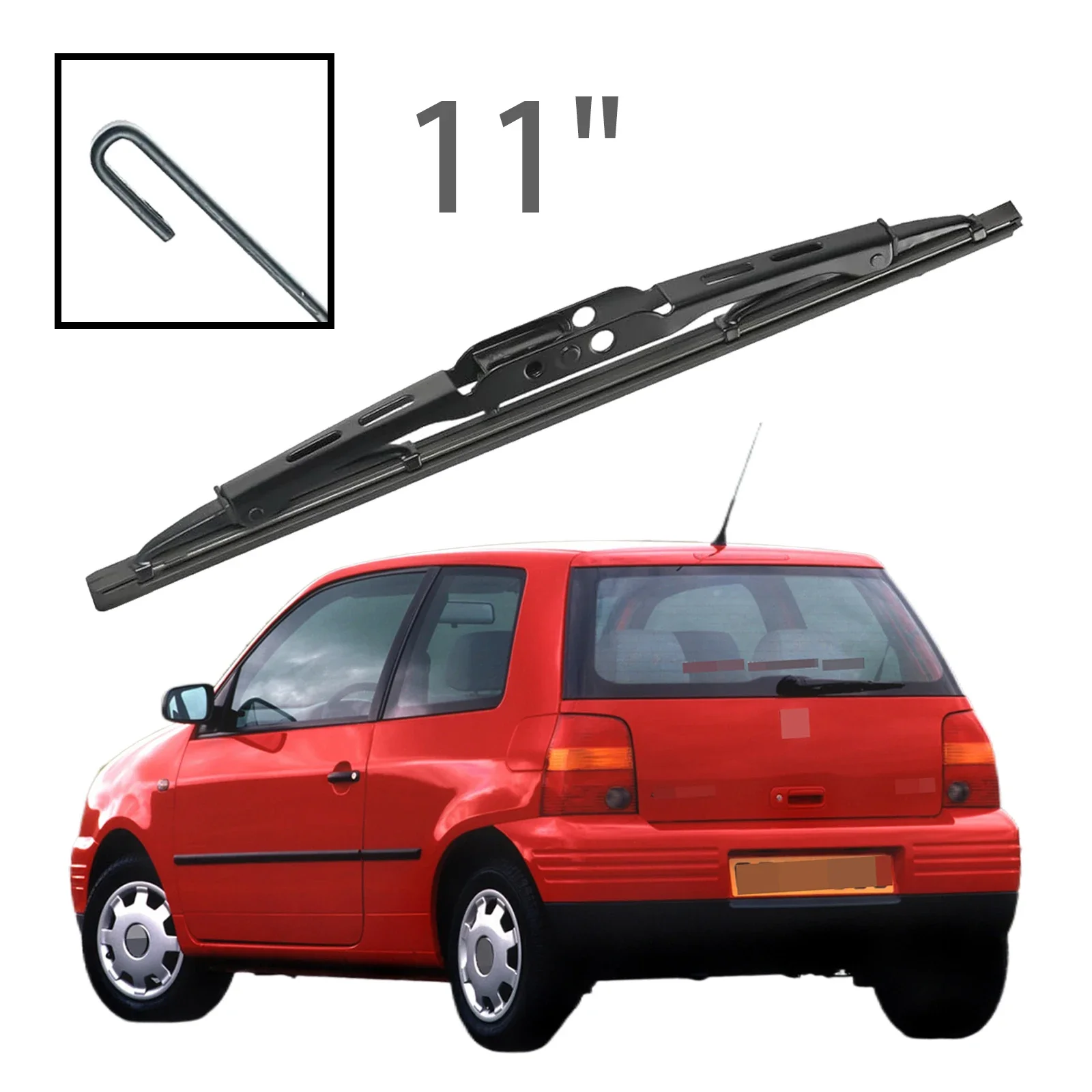 

11" Rear Windshield Windscreen Washer Wiper Blade For Seat Arosa / VW Lupo 1997-2004 Car Accessories Accsesories