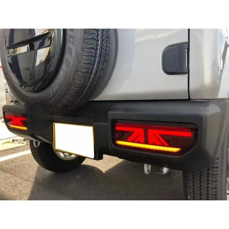 Auto Led Tail Lamp for Suzuki Jimny Jb64/74 Modified Car Tail Light With Flowing Turning Light