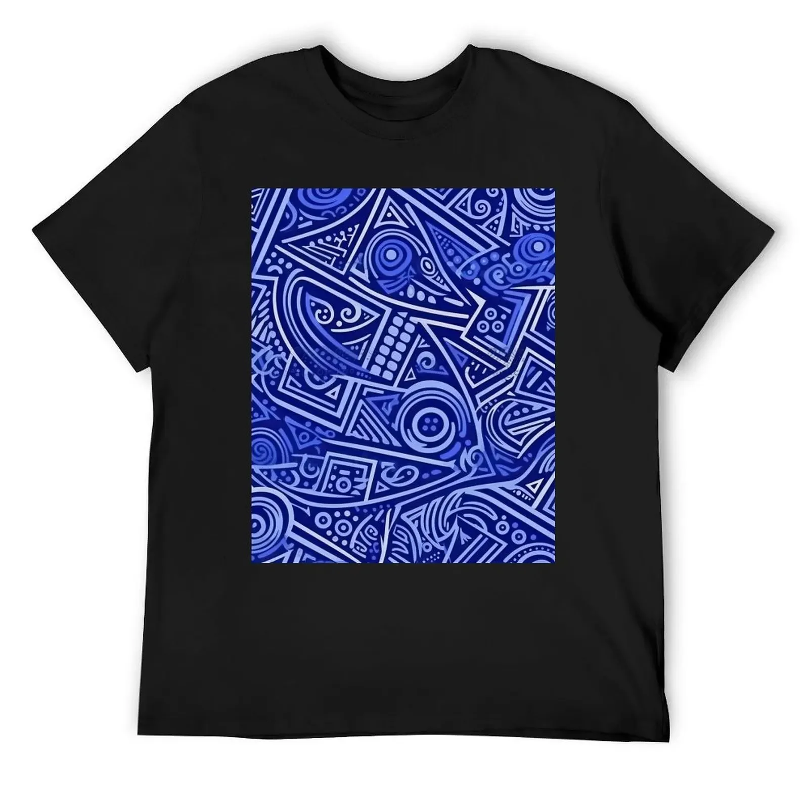 Koru and Triangles T-Shirt tops summer top heavyweights shirts men graphic