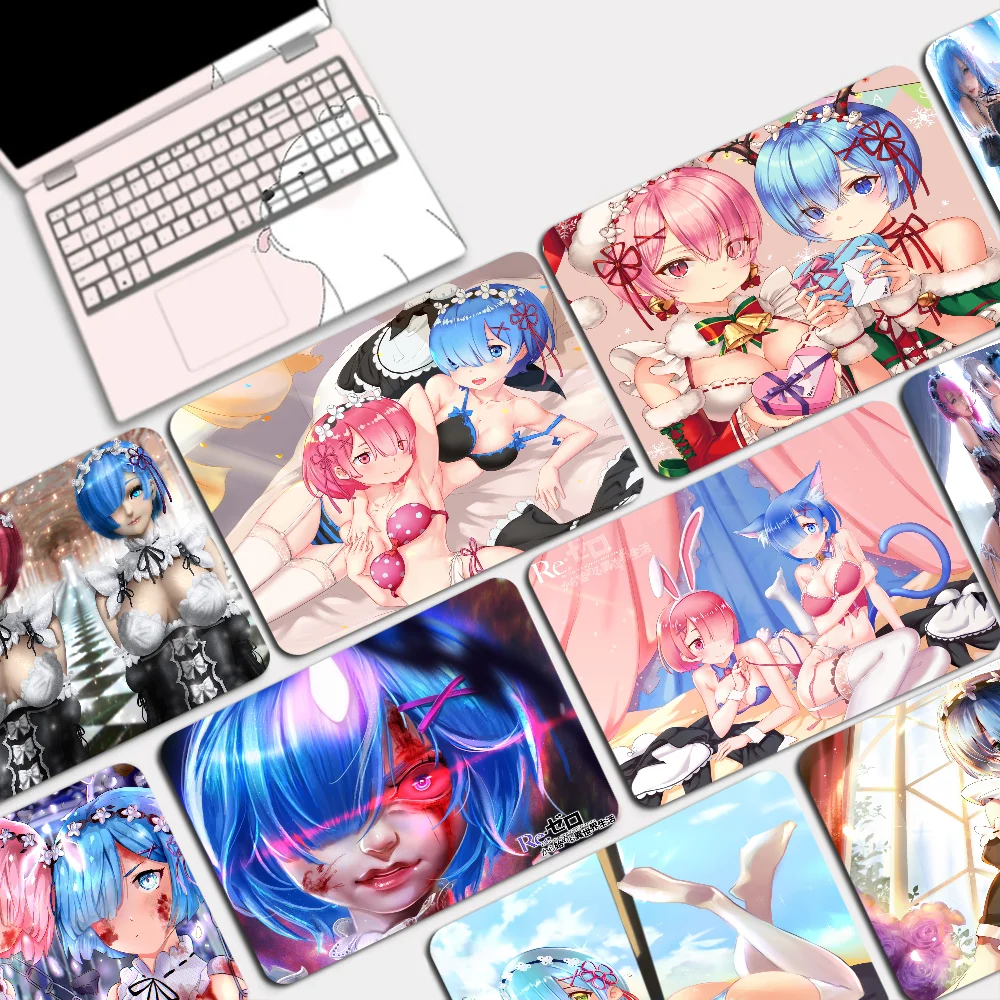 

Anime Re Zero Rem Mousepad Anti-Slip Gaming Mouse Pad Gamer Desk Mat Keyboard Pad Decoration Mause Pad Office Desk Accessories