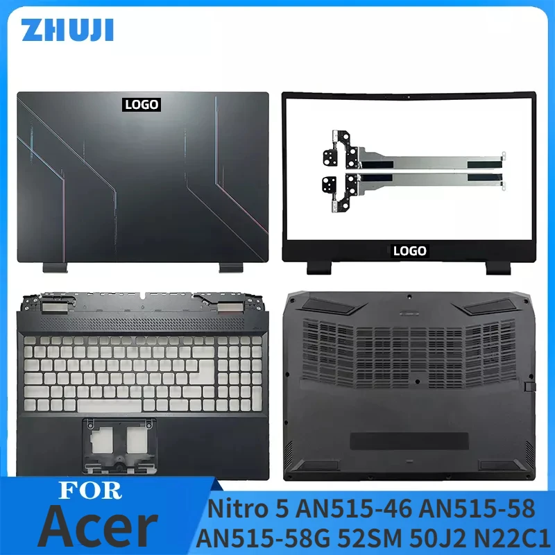 

NEW For Acer Nitro 5 AN515-46 AN515-58 AN515-58G 52SM 50J2 N22C1 Laptop Case LCD Back Top Cover Front Bezel Palmrest Bottom Case