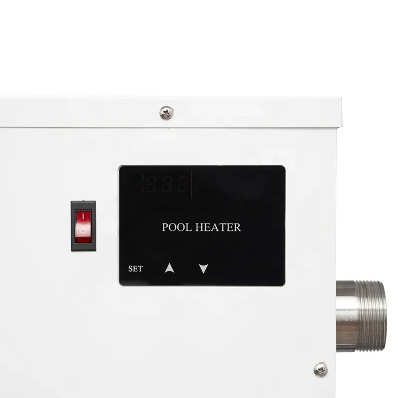 

TLF 11 кВт 220 В электрический спа-нагреватель для гидромассажной ванны, водяной термостат с сенсорным экраном для надземного бассейна, спа-ванны