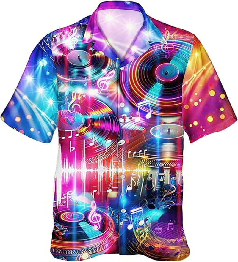 

3D Print Men's Sports Ball Hawaiian Shirt 2026 New Fashion Casual Short Sleeve Button Down Blouse Summer Daily Shirt For Unisex