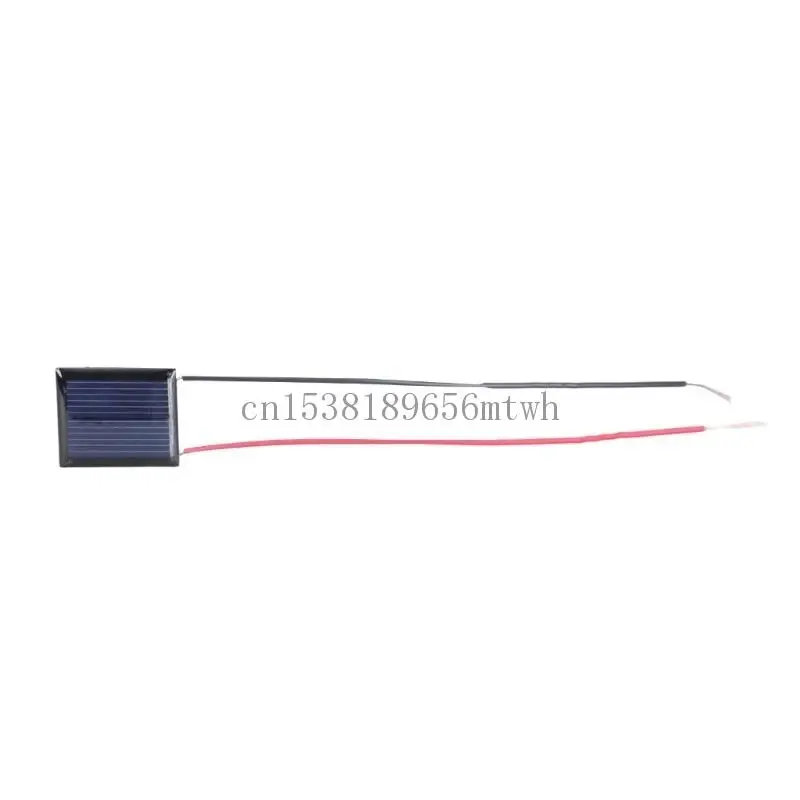 

1V 85MA Solar Panel Dripping Glues Plate Solar Epoxy Panel Polysilicon Board B03D
