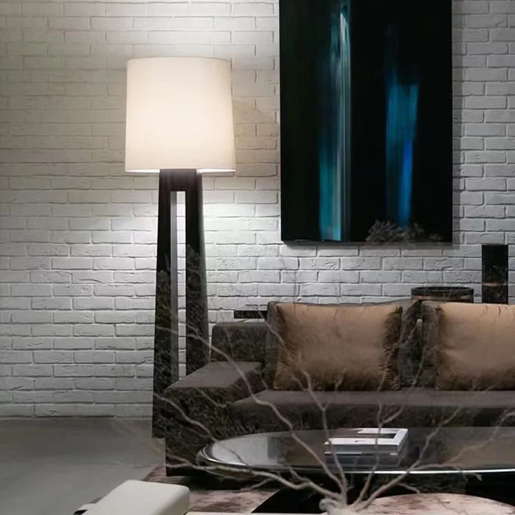 Villa studie verticale lamp Nieuwe Chinese eenvoudige vloerlamp