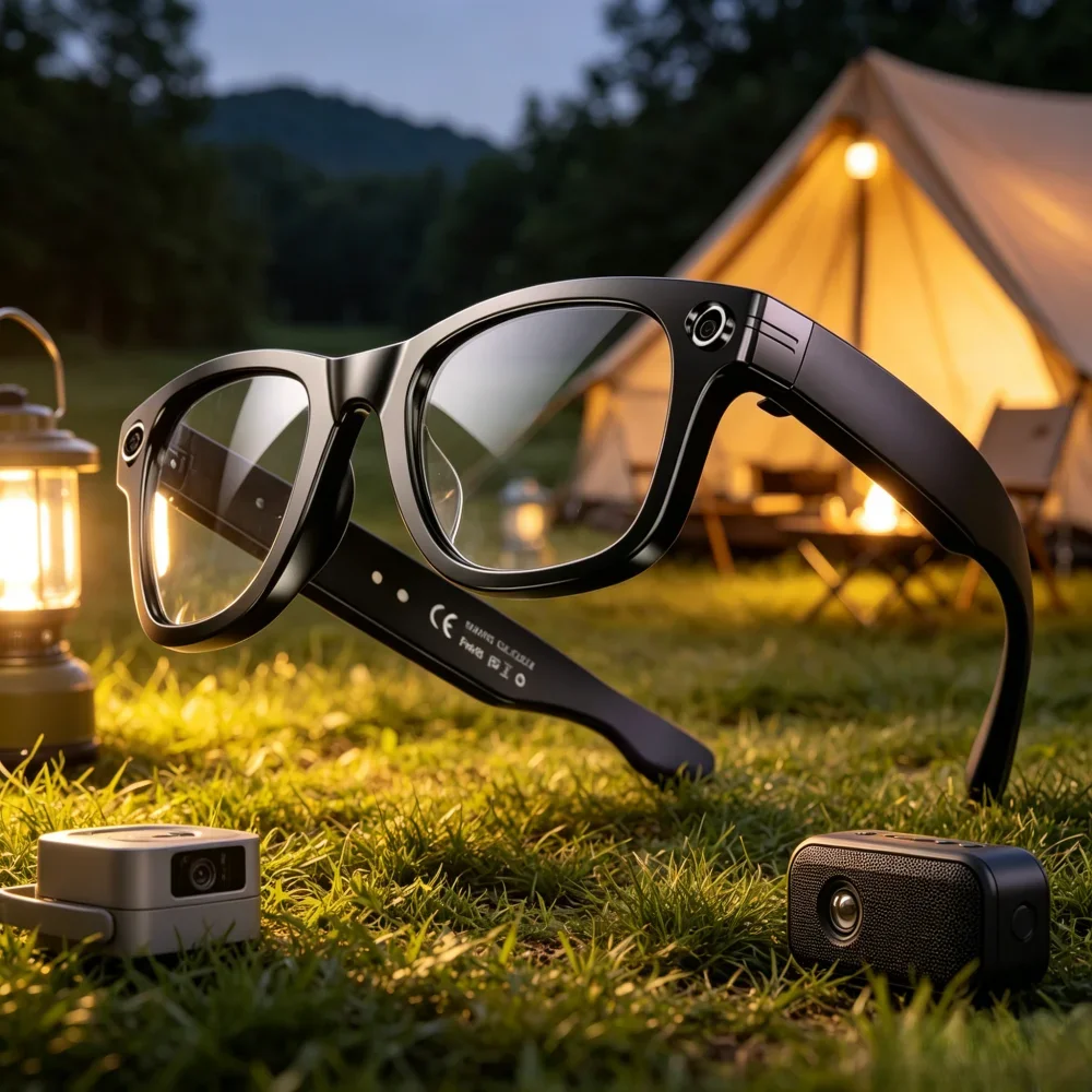 

New Color Changing AI Smart Sunglasses 800W Camera Video Recording Intelligent Translation Bluetooth Eyewear For Men