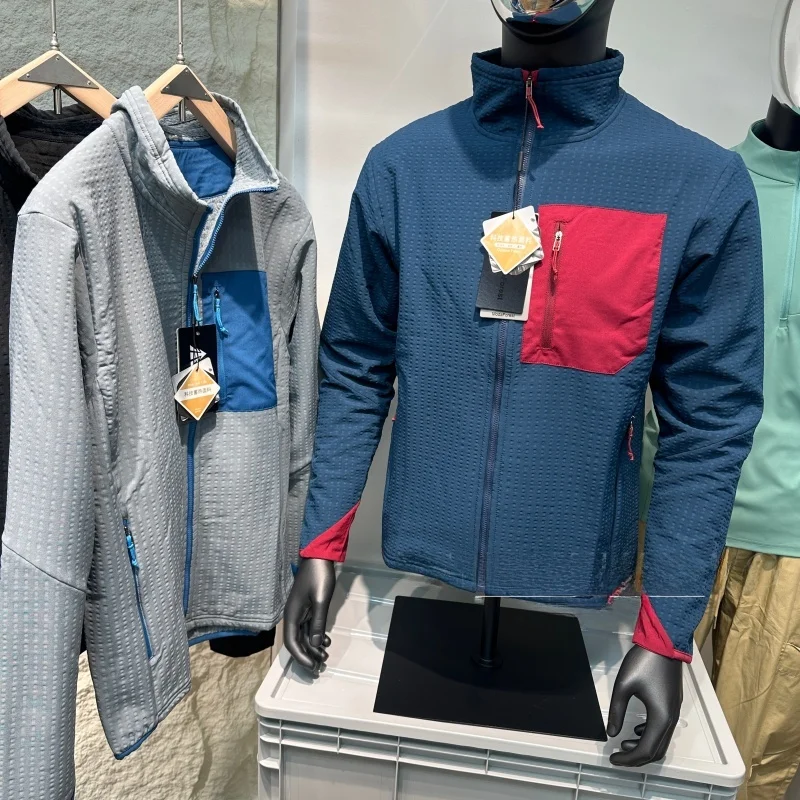 

Модная куртка унисекс с флисовой подкладкой и воротником-стойкой, водонепроницаемая, из полиэфирного волокна, для активного отдыха, зима-осень