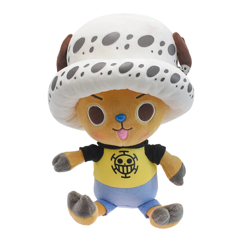 Figura de Anime de una pieza, muñeco de peluche de Tony Chopper Luffy Karoo, juguete de decoración de habitación para niños, regalos de vacaciones, 25CM