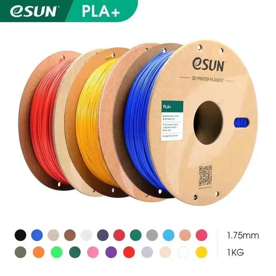 eSUN خيوط طابعة ثلاثية الأبعاد PLA + 1.75 مم دقة الأبعاد +/- 0.03 مم 1 كجم (2.2 رطل) بكرة مواد طباعة ثلاثية الأبعاد للطابعات ثلاثية الأبعاد #1