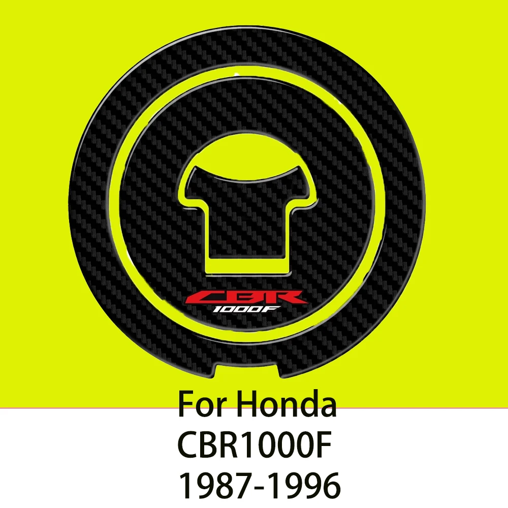 

CBR1000f sticker Motorcycle Stickers Fuel Gas Cap Protector Decals Case for Honda CBR1000F CBR 1000F 1987-1996 3D Carbon-look