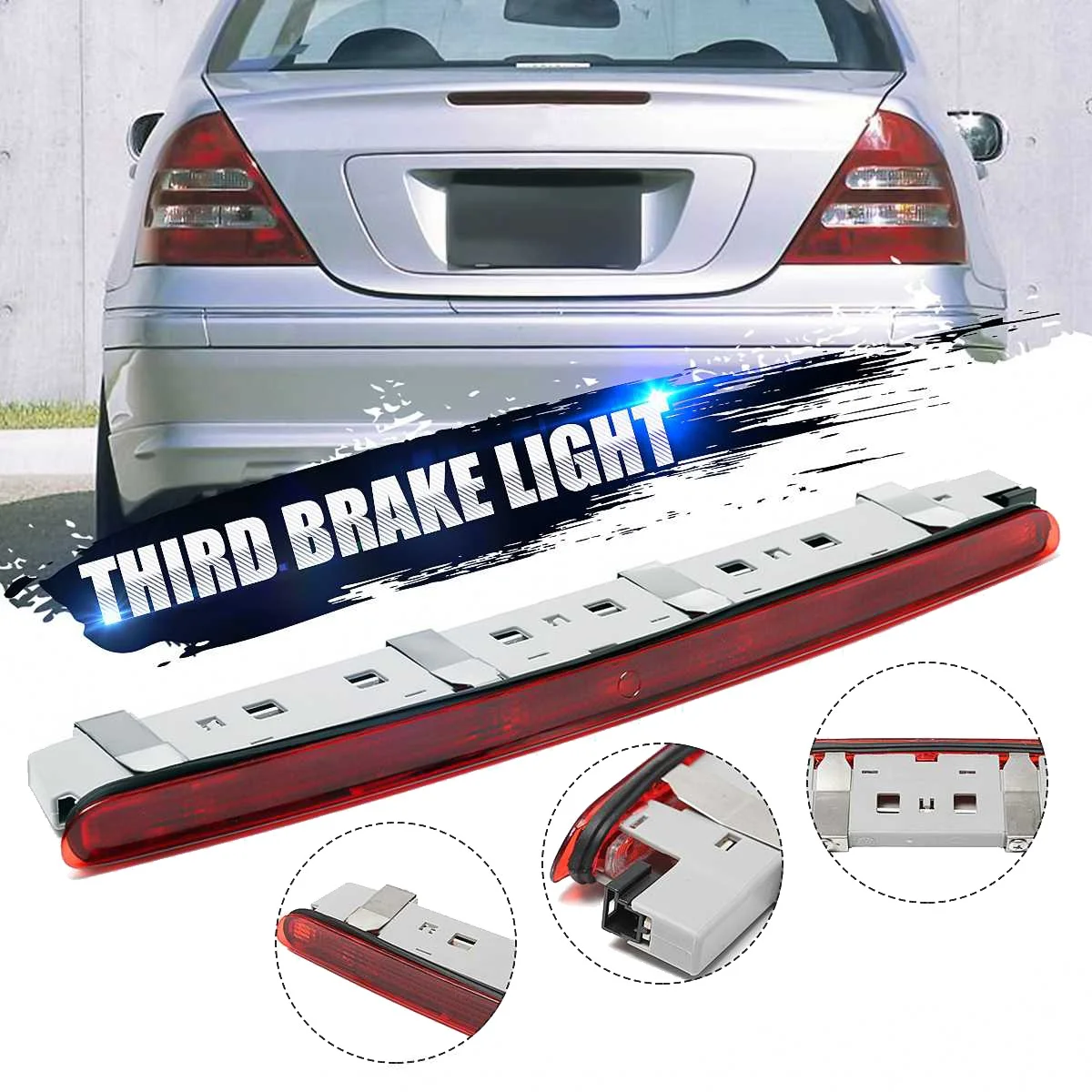 Lampu belakang LED Bumper belakang mobil untuk W203 c-class 2000-2007 2038201456A 2038200156