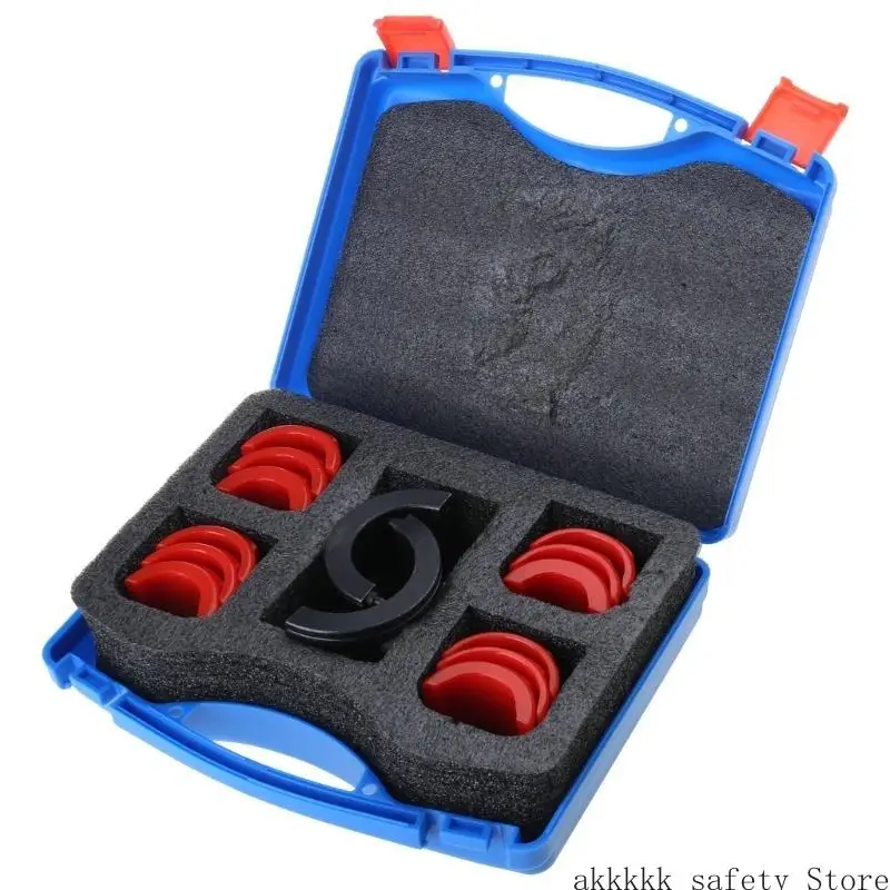 

XXFF Motorcycle Fork Seal Driver 14Pc Oil Seal Mount Driver Set 35-50mm Universals