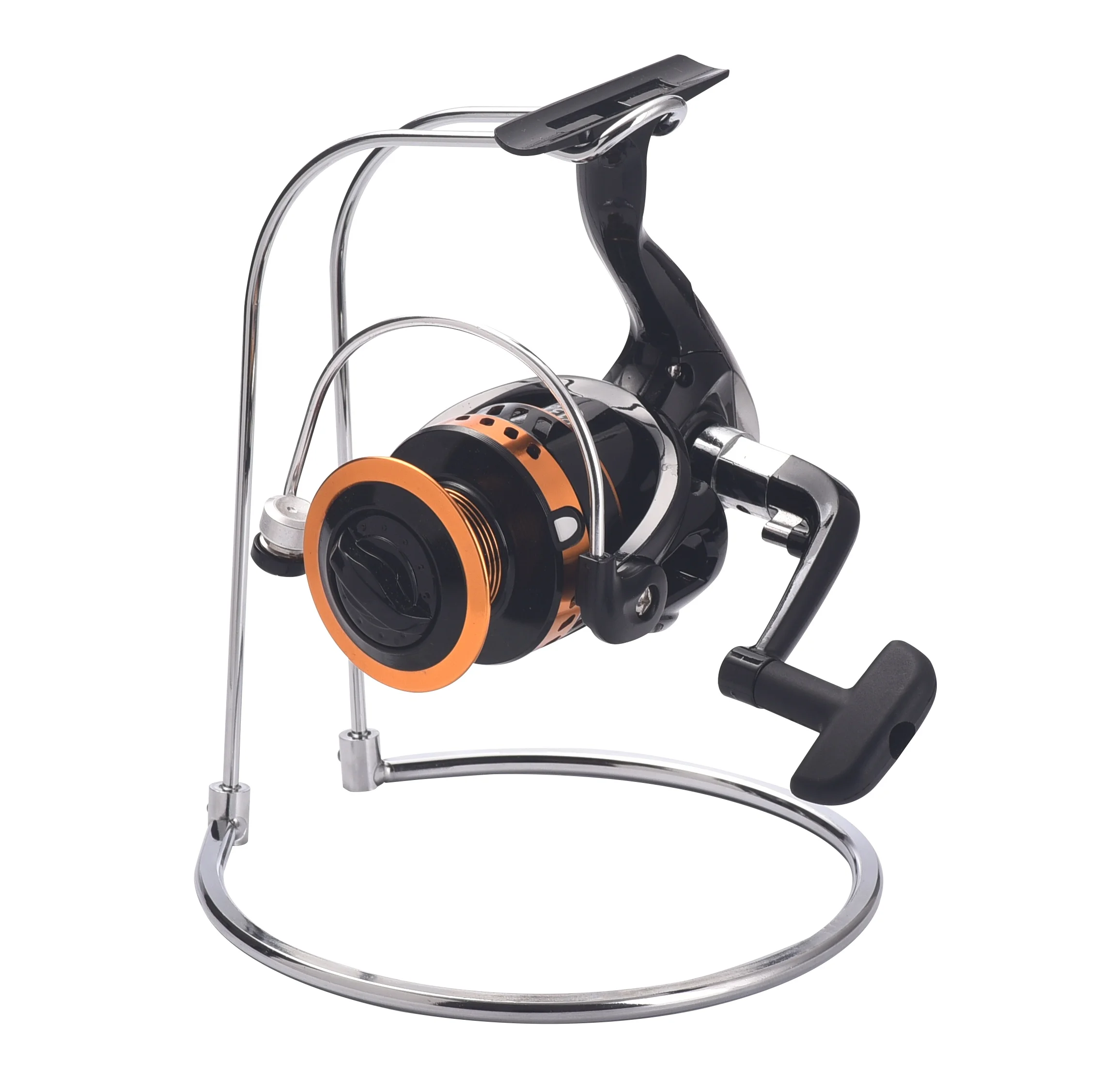 

Lizard Removable Lure Fishing Reel Support Stainless Steel Storage Rack, Fishing Reel Display Rack for Spinning reels