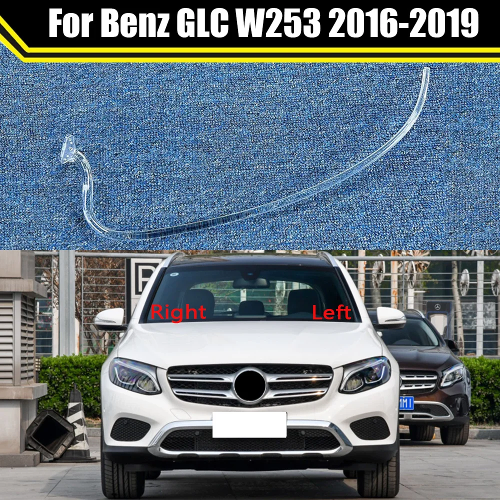 

DRL Headlight Light Guide Strip For Benz GLC W253 2016 2017 2018 2019 LED Daytime Running Light Tube Daily Headlamp Tube