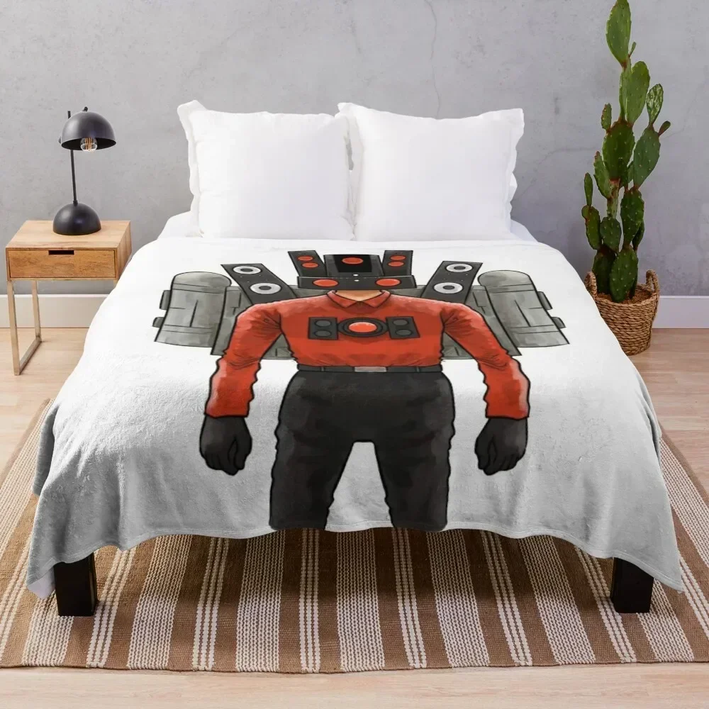 

speakerman Throw Blanket Cute funny gift For Sofa Thin blankets and throws Blankets
