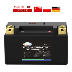 MOSEWORTH 12V Battery Lithium Iron LiFePO4 7A-BS 260A Built in BMS Board Lithium Iron Phosphate Motorcycle Battery for Scooter