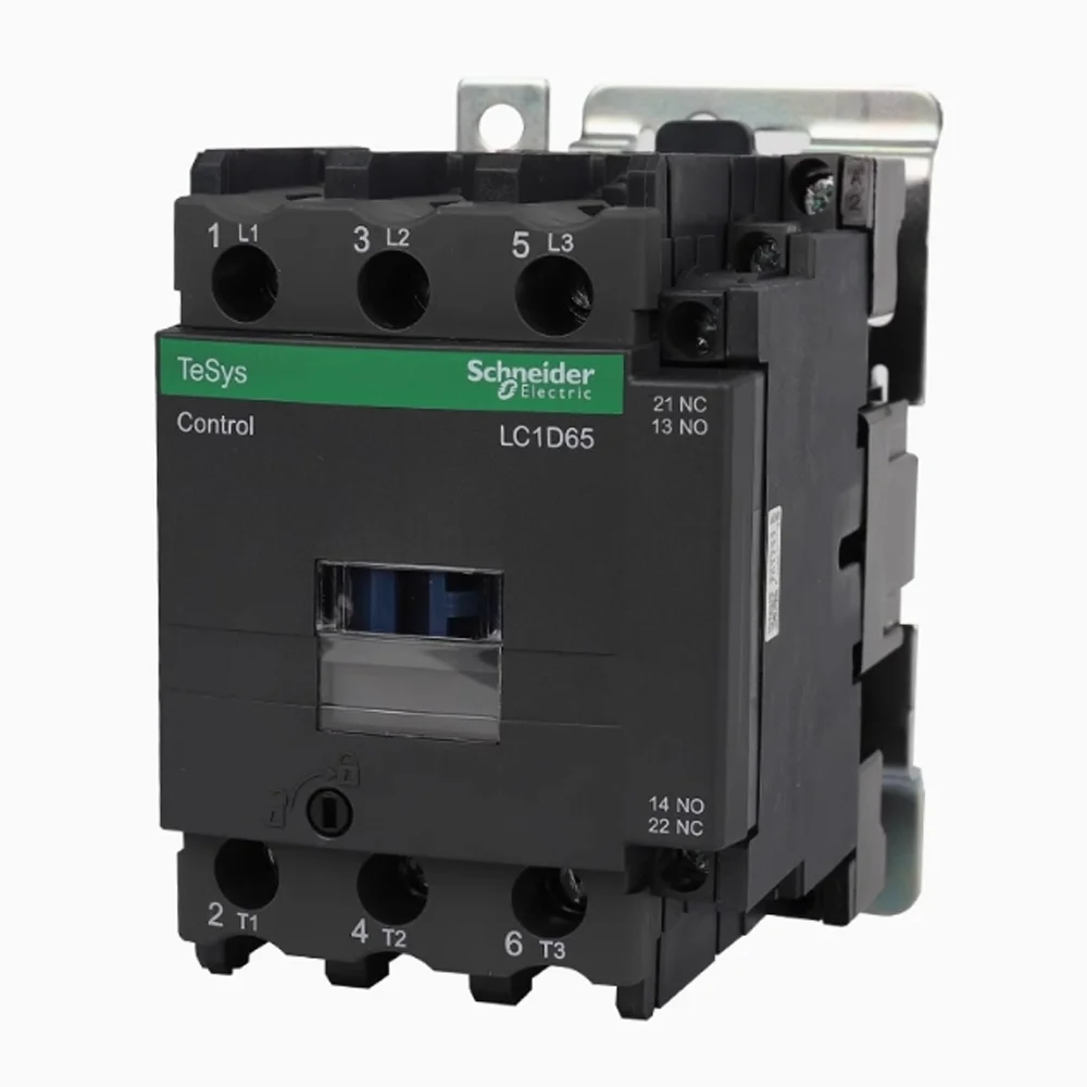 Original Schneider Electric Control LC1D65M7C LC1D65F7C LC1D65Q7C Coil AC110V AC220V AC380V Contactor 65A Load 30KW-380V Contact