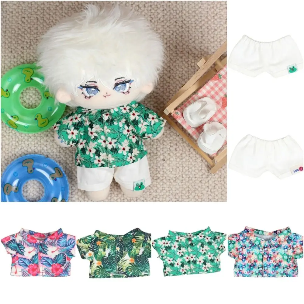 

Overall Clothes Doll Beach Clothes Multi Color Toy Accessories 20cm Cotton Doll Clothes Replacement Undercoat Plush Toy Clothes