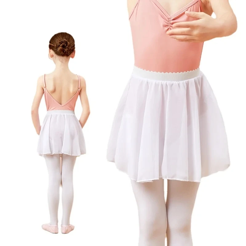 Adults Ballet Skirt Girls Toddler Kids Dance Chiffon Skirt Elastic Waist Short Dance Skirt For Girls Tutu Skirt For Ballet