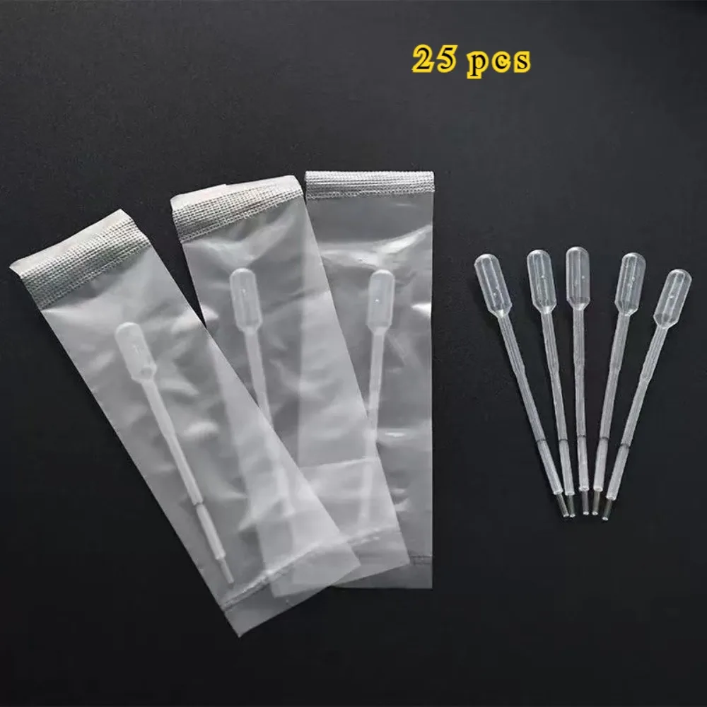

25 шт. пипетки для переноса, самовсасывающие количественные микро-соломинки для сбора крови, одноразовые капельницы, 40 мкл, лабораторные принадлежности