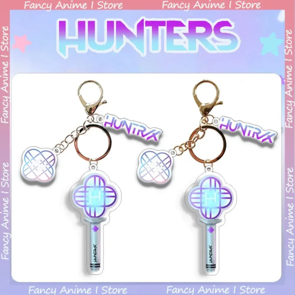 Gantungan Kunci Akrilik K-pop Devil Hunter, Liontin Kartun Lucu, Aksesoris Grup Idol Perempuan