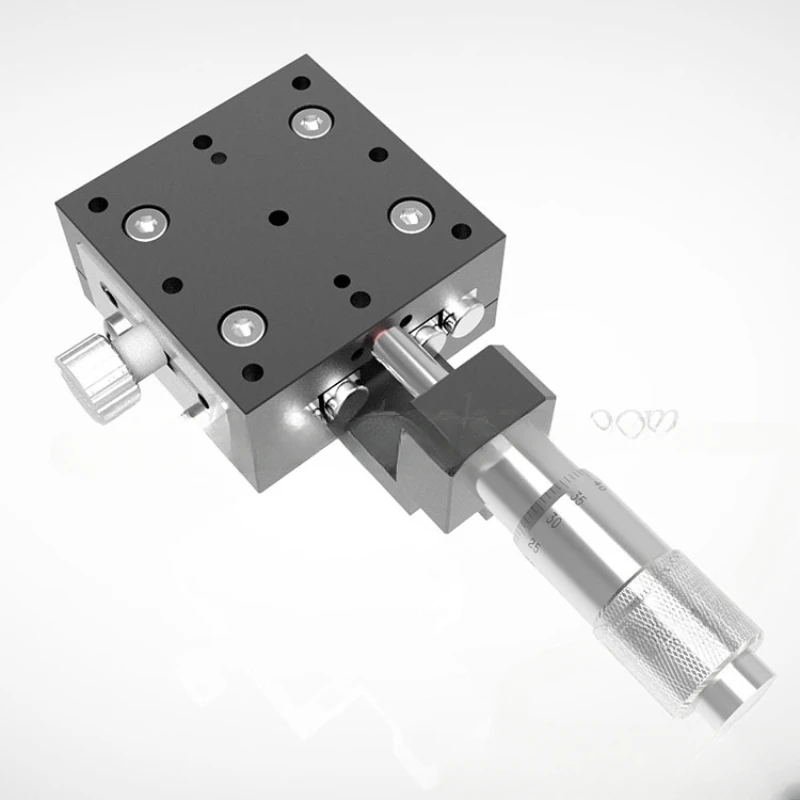 X-axis scientific research experiment mobileslide table micrometer manual displacement platform