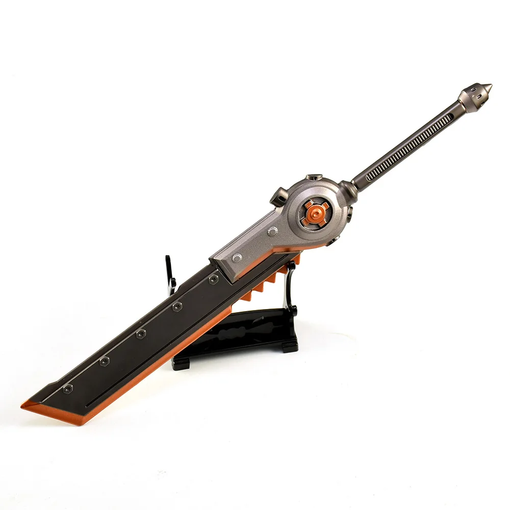 30 ซม.เกมสันติภาพจีนเกม Po Jia ดาบโลหะหัตถกรรมอาวุธรุ่นสะสมโต๊ะเครื่องประดับของขวัญของเล่น