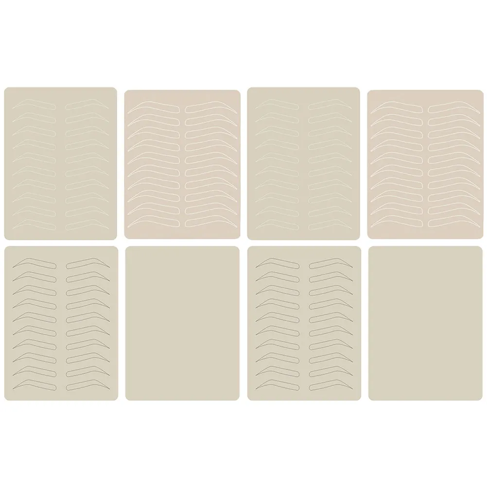 

8Pcs Tattoo Practice Skin for Microblading and Training Tools Flexible Fake Skin with Realistic