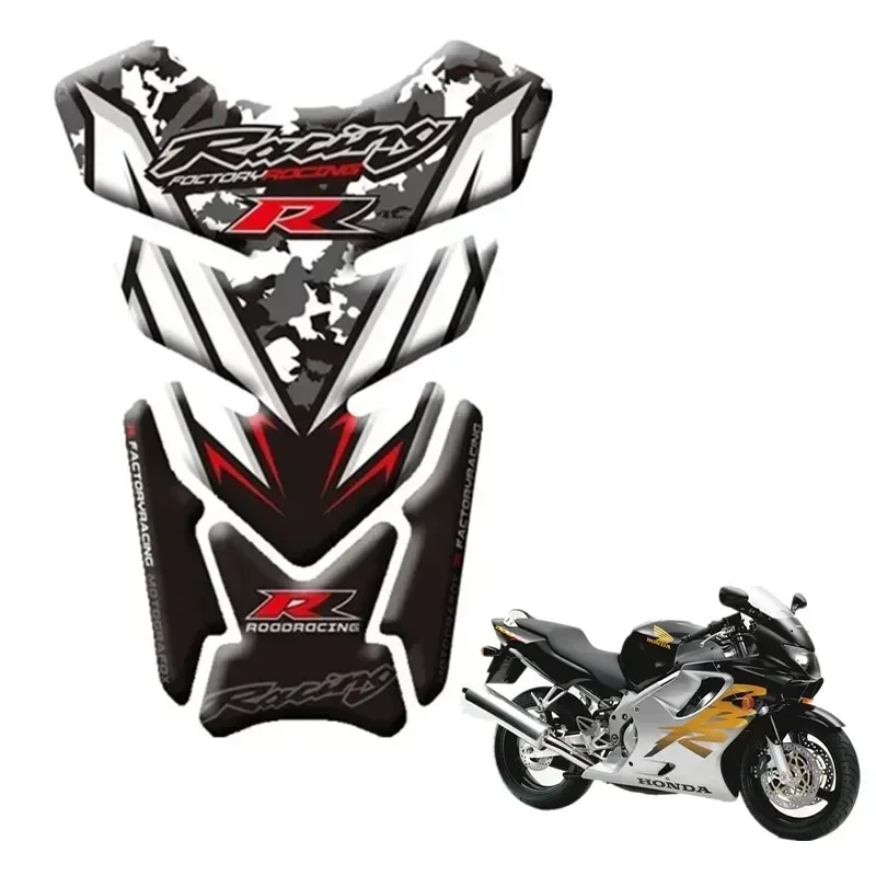 

For Honda CBR 600 900 1000 RR Motorcycle Motor Tank Pad Protector 3D Gel Sticker Decal CBR600RR CBR900RR CBR1000RR - 5