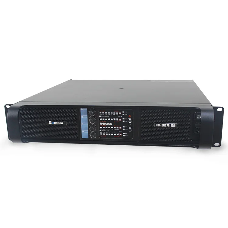 Amplificateur de puissance Sinbosen FP30000Q Pro Audio Class Td Une solution puissante pour les systèmes de son de scène