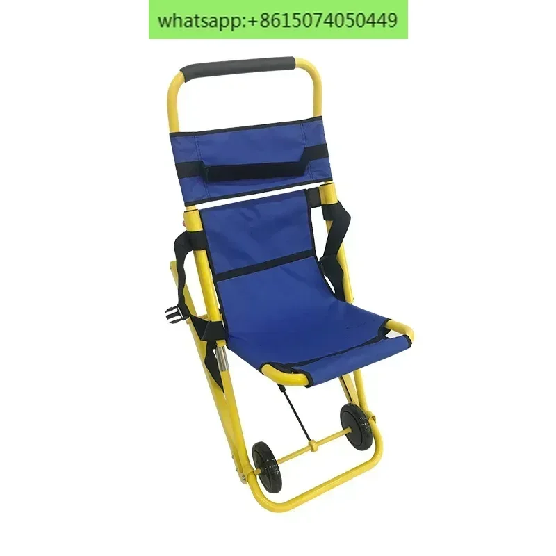 Low Price Manual Emergency Evacuation Folding Stair Chair Stretcher to climb up and down