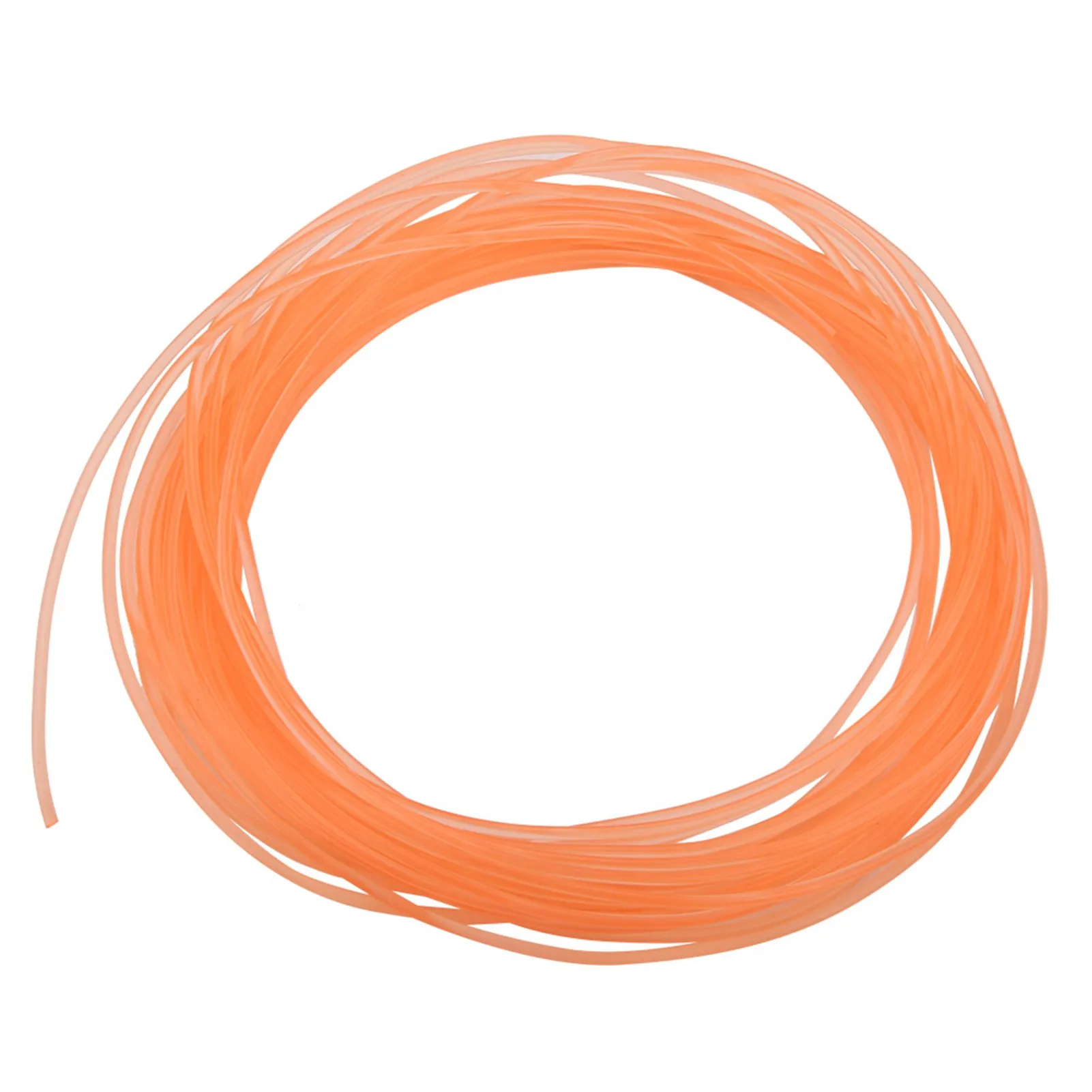 Orange Smooth PU Polyurethane Round Belt for Drive Transmission(4mm*10m)