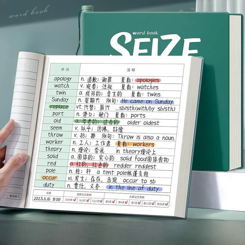 thickened-american-style-flashcard-notebook-memory-book-single-word-english-learning-tool-for-college-entrance-exam-revision