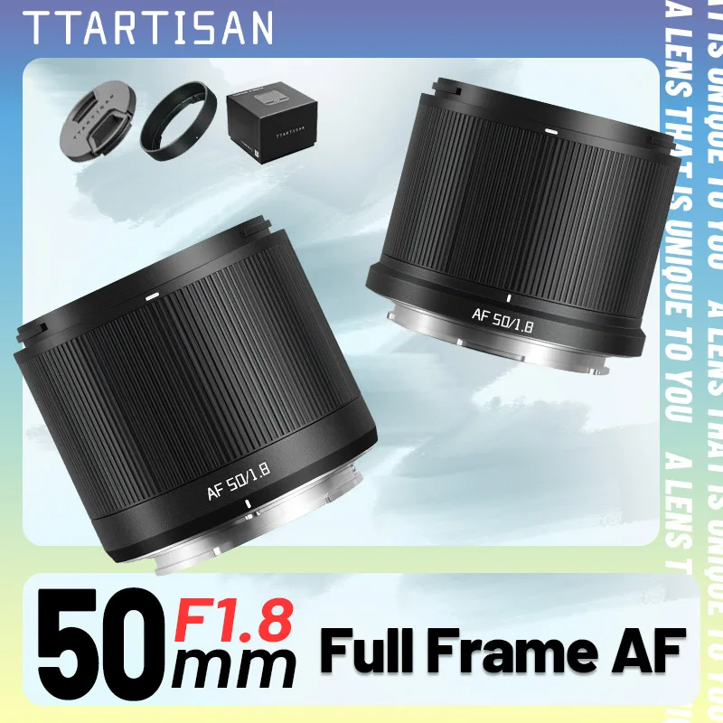Objectif sans miroir autofocus plein format TTArtisan 50mm F1.8 NEO pour Sony E FE Nikon Z Leica Sigma Lumix L Mount A7C A7R Z6 Z7
