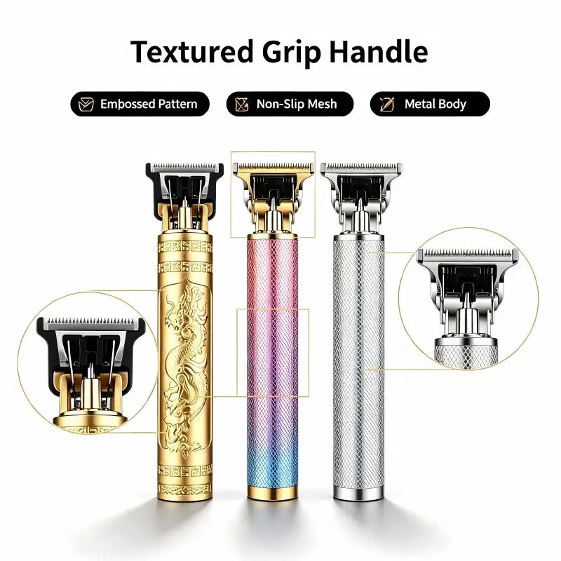 Household Wireless Hair Clipper Electric Hair Trimmer Stable Power Output Matched Limit Combs Men Daily Hair Grooming Supplies