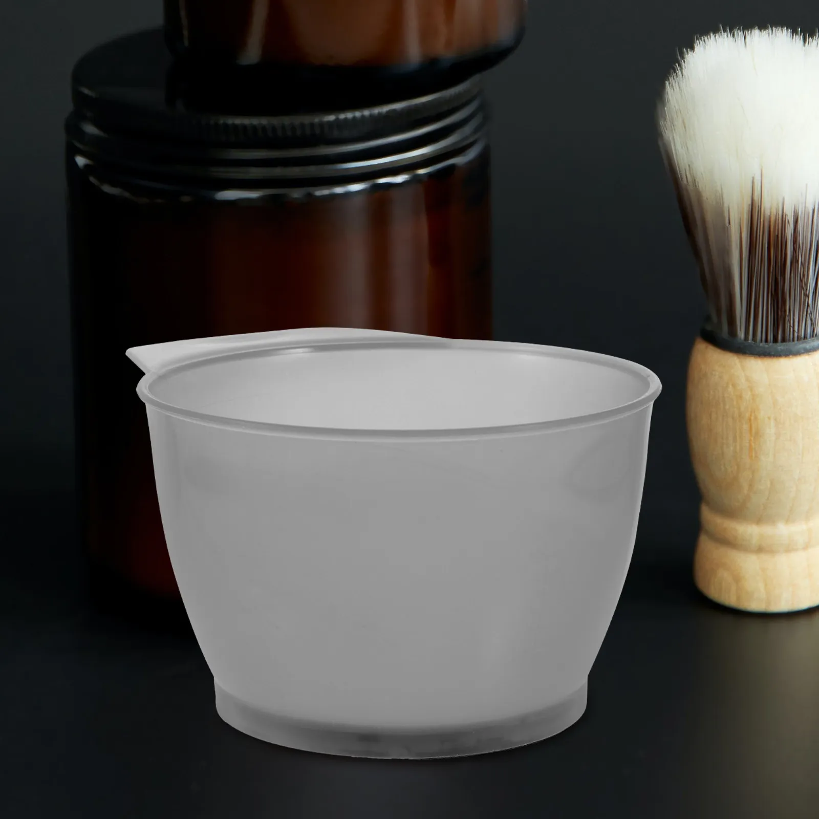 Sturdy Hair Coloring Bowl with Precision Scale Function Perfect for Home Salon Hair Dye Applications No Spill No Mess Dyeing