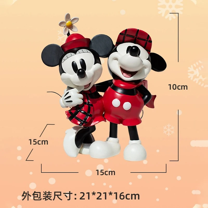 Disney Genuine Vintage Mickey Minnie natale studio ornamenti soggiorno decorazione collezione bambini giocattolo regali di natale