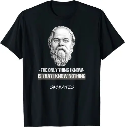 NEW LIMITED Socrates Greek Philosopher Philosophy Ancient Greeks Greece T-Shirt