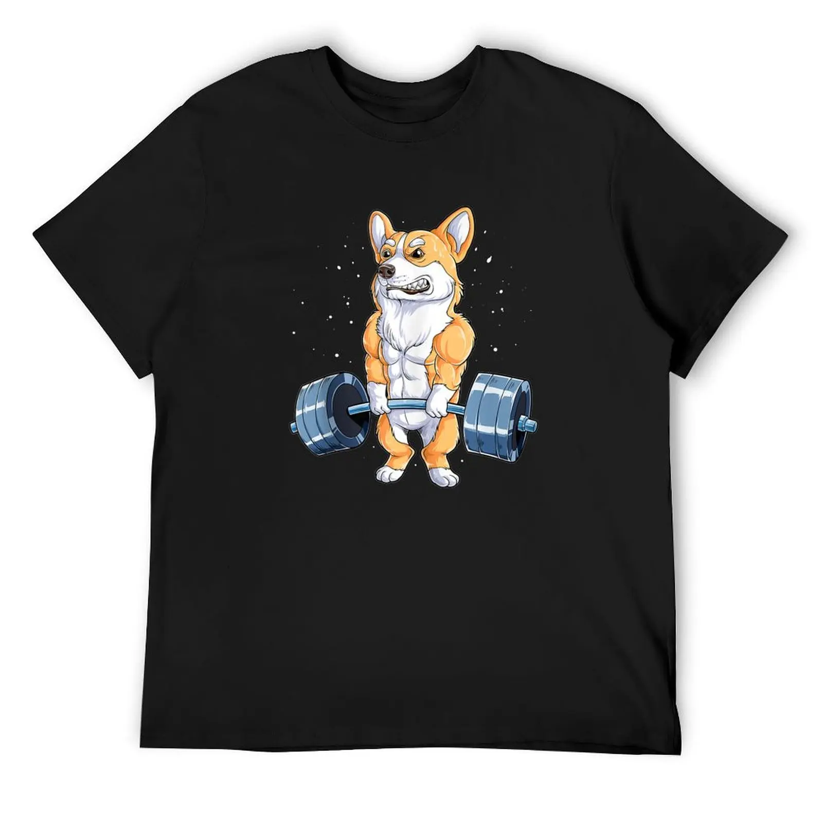 

Corgi Weightlifting Funny Deadlift Men Fitness Gym T-Shirt essential t shirt oversize t-shirts man anime t shirts t shirts men